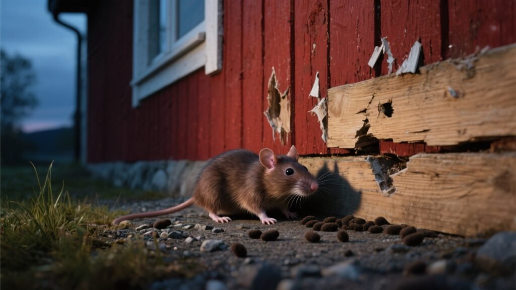 rotter i hus